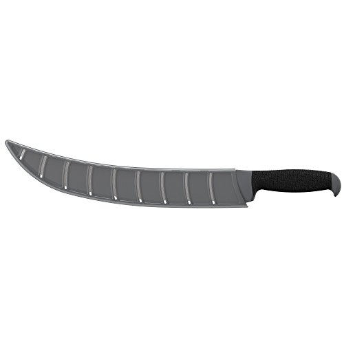 Kershaw 12-In Curved Fillet Knife (1241X) Fixed 420J2 Stainless Steel Blade For Large Fish And Game, Glass-Filled Nylon Handle With Rubber Overmold And K-Texture Grip, Blade Protector Included, 8.6 Oz #TOP4