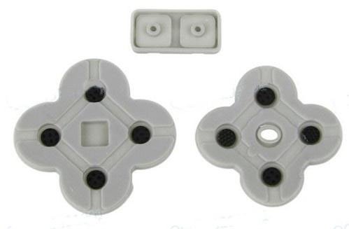 Silicone Contact Pad Set for Nintendo DS Lite [video game][repair fix part]