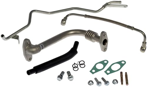 Dorman 667-066 Turbocharger Coolant and Oil Supply/Return Line Kit Compatible with Select Chevrolet/GMC Models