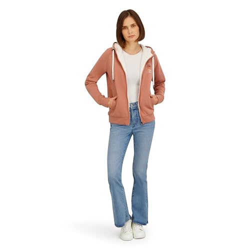 Billabong Women's Full Zip Sherpa Lined Hoodie Jacket - Image 3