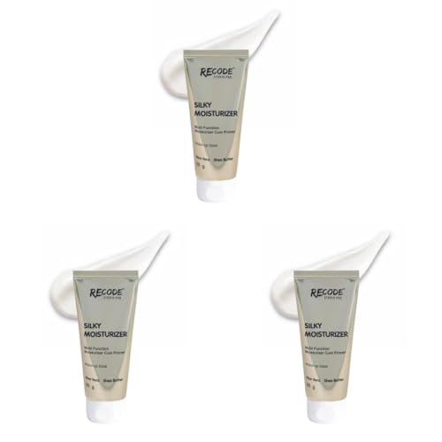 Image of Recode Silky 2 in 1 Moisturizer Cum Primer 60 G|Primer and Moisturizer for Face|Lightweight,Long Lasting,Hydrating|All Skin Types|Makeup Base|Pore Minimizer|Pack of 3