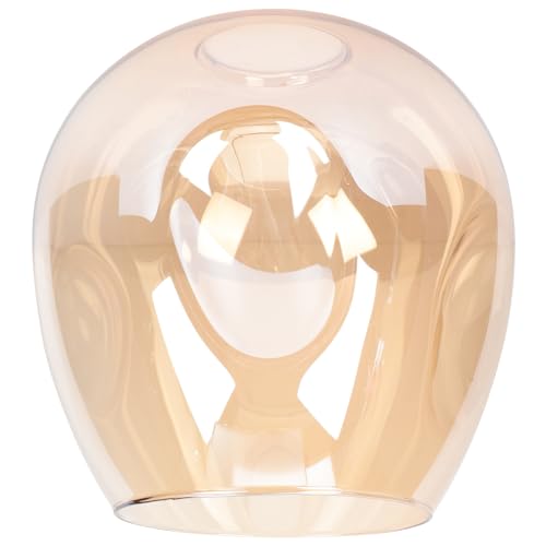 TOVINANNA Paralume in Vetro Trasparente Accessorio Lampada Sostitutivo Per Lampade Da Tavolo Piantana E Applique Design Moderno Semplice Ed Elegante