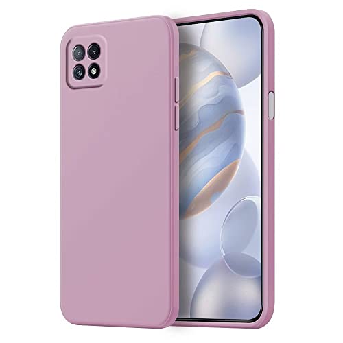 HONLEN Custodia Compatibile con OPPO A73 5G (6.5' Inches) Morbida Liquido TPU Silicone Case Protettiva, Antiurto in Antigraffio Cover Protettiva