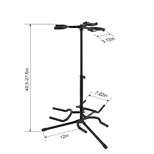 Noeler Tripod Guitar Stand- Tripod Adjustable Multiple Guitar Stand for Acoustic Guitar, Classic Guitar, Electric Guitar (Tripod Guitar Stand)