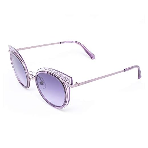 SWAROVSKI SK-0169-81Z Gafas de Sol, Morado, 50 para Mujer