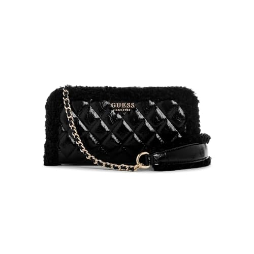 Sac bandoulière GUESS LIDA CONVERTIBLE XBO en noir mat polyvalent