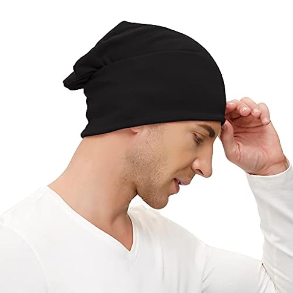 Beanie voor mannen en vrouwen, slouchy beanie, mutsen, hip hop skull cap, baggy stijlvol, licht