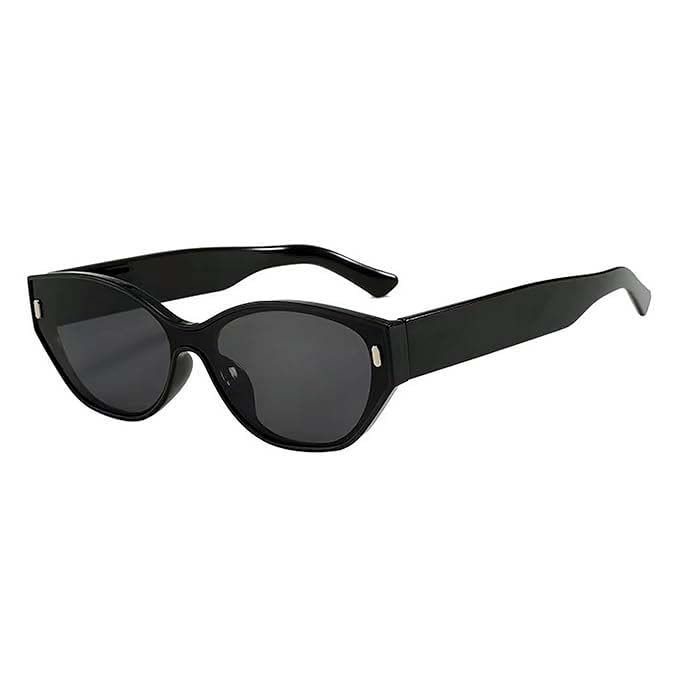 Cat Eye Sunglasses for Women, Black Frame, Retro Vintage Style, UV Protection-image-39