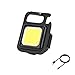 Mini Torcia LED Ricaricabil Portachiavi, super luminose Piccola Lampada da Lavoro COB Multifunzionale con Magnete e Supporto, 4 Modalità, 2000 Lumen Luce Tascabile Portatile Impermeabile