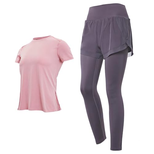 Tenue de Pilates noire ensemble deux pièces de sport confortable