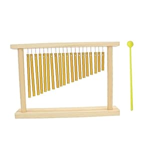 Tafelblad Bar Chime Wind Chime Tafelblad Bar Chime 20 Tone Bars Single-rij Chimes Percussie Instrumenten met Houten…