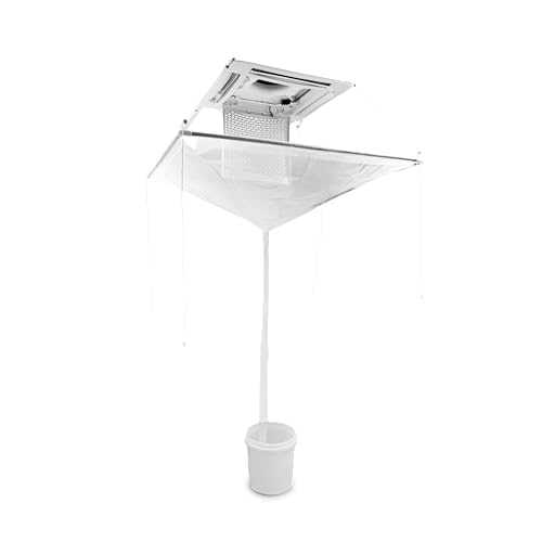 ERRECOM Ceily, Housse de Protection pour Nettoyage des Climatiseurs à Cassette et de Plafond - structure métallique réutilisable et accrochable, comprend un...