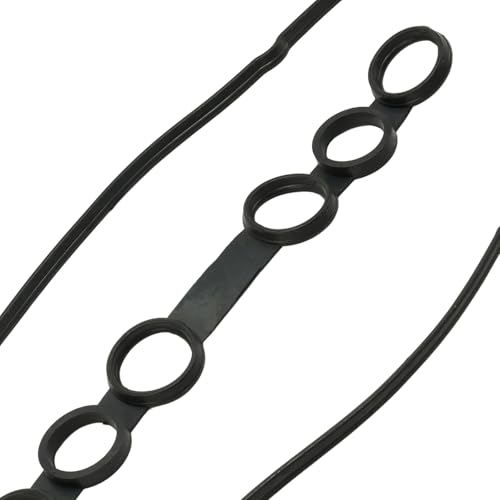 Image of KAX Valve Cover Gasket Set Compatible with Toyota Corolla 2000-2008, Matrix 2003-2008, Pontiac Vibe 2003-2008, Celica 2000-2005, Chevy Prizm 2000-2002, MR2 Spyder 2000-2005, OE# VS 50542 R