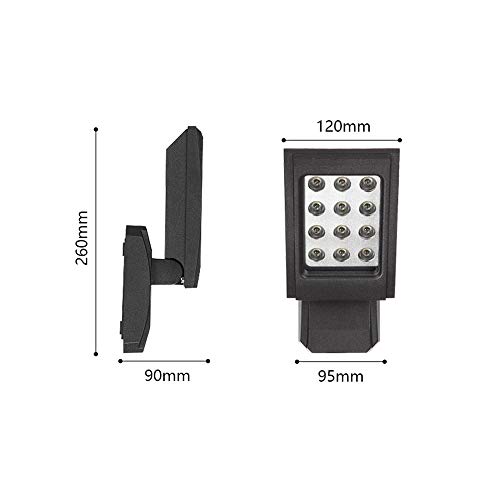 Lampe murale extérieure anti-humidité pour éclairage de porte