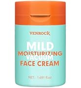 Venrock Mild Face Cream with Hyaluronic Acid &amp; Probiotic-Derived Ingredients for Sensitive Skin –...