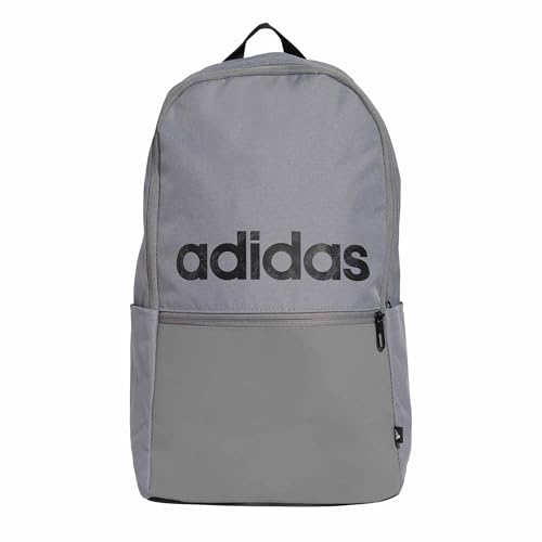 adidas Mochila diária clássica unissex para adultos, Branco: cinza, NS, Mochila