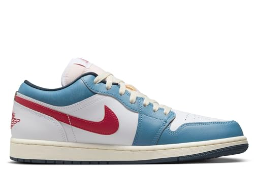 Jordan Mens 1 Low SE White/Armory Navy-Aegean Storm HM3711-144 122