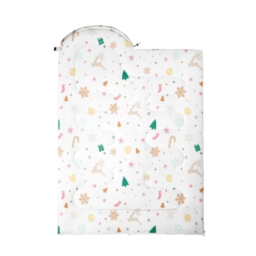 Feelyou ChristmasCamping Sleeping Bag para Niños y Jóvenes miniatura 2