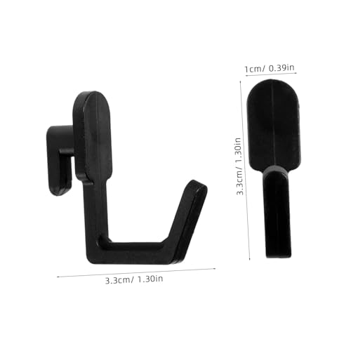 CIYODO Garage Pegboard Hook Kit 30 Pcs J-Shaped Utility Hooks Plastic for Easy Hanging