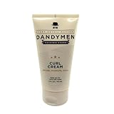 DandyMen Curl Cream – Lightweight Curl Definer with Frizz Control and Hydration – Tobacco Vanilla Scent – 5 oz