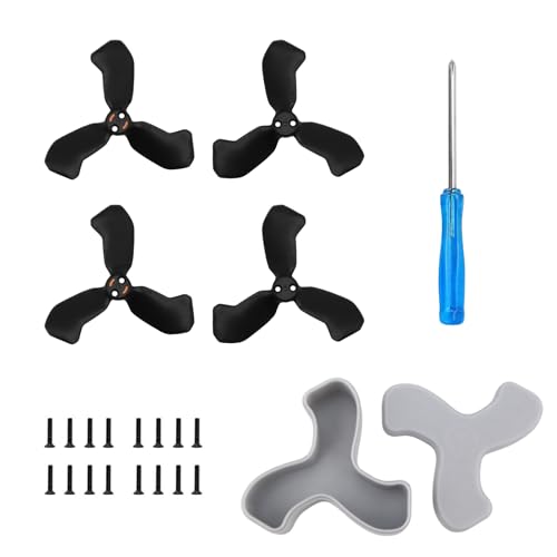 TEHAOUU �v���y���K�[�h DJI NEO 2�Ή� �J���[�v���y�����[�P�[�X�L�b�g �u���b�N�v���y��4�A�X�N�����[�h���C�o�[&�l�W(�O���[)