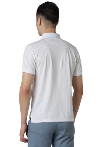 Image of Van Heusen Men's Cotton Solid Regular Fit T-Shirt