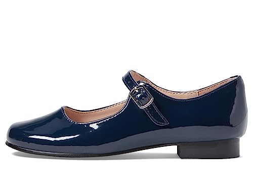 NINA Girl's Bonnett (Toddler/Little Kid) Navy Patent 13 Little Kid W4