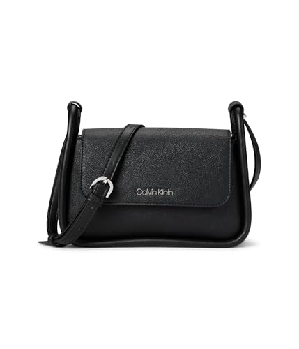 Calvin Klein Darbo Crossbody, Black/Silver