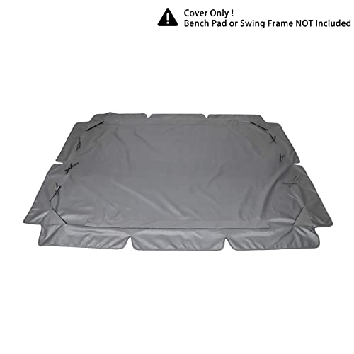 Patio Swing Chair Canopy Replacement,3 Seat Outdoor Porch Swing Seat Canopy Cover,Waterproof Windproof Anti-UV Heavy Duty Rip Proof Garden Hammock Top Cover,Garden Furniture Cover Outdoors,S by Qchengsan - Image 4
