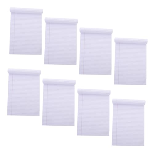 Bloc-notes de bureau papier épais lignes larges carnet détachable portable école