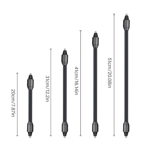 Image of Duty Aluminum Extension Rod 1 / 4inch Screw for Video Camera Studio Lighting Equipment Accessories Adjustable Length Light Stand Adapter