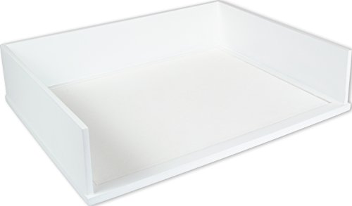 Bac à courrier Victor Bois Blanc pur pour ne plus perdre vos documents W1154