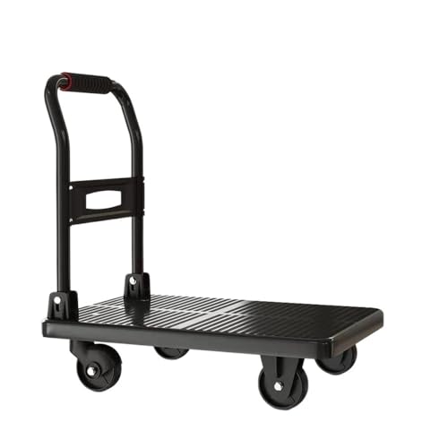 Carro plegable para transporte con rueda giratoria 360° miniatura 1