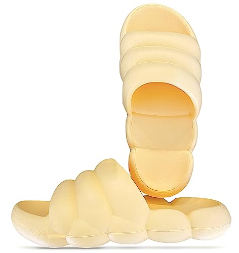 Billows Cloud Slippers for Women | Cloud Maternity Slippers | Indoor Outdoor Bubble Slides | Cloud Slides Women | Comfortable Light Non-Slip Womens Cloud Slippers | Multi-purpose Pillow Slides | Waterproof Cloud Slippers | Women Cloud Slides