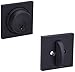 Schlage Lock Company Schlage Custom B60COL622 Collins Single Cylinder Deadbolt C Keyway with 12321 Latch and and 10116 Strike Matte Black Finish