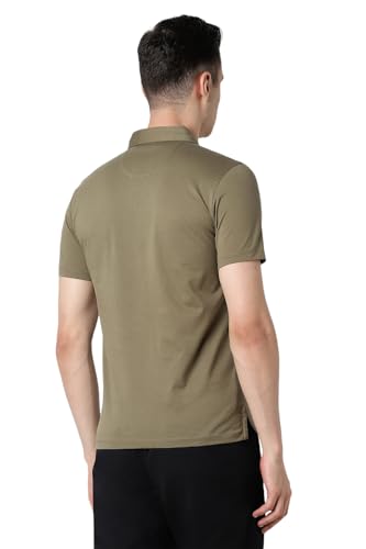 Image of Van Heusen Men's Solid Slim Fit T-Shirt