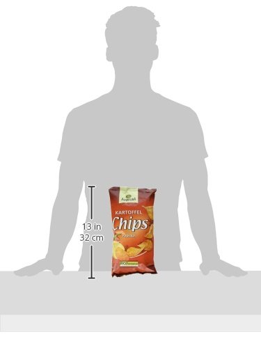 Alnatura Bio Kartoffelchips Paprika, 125g