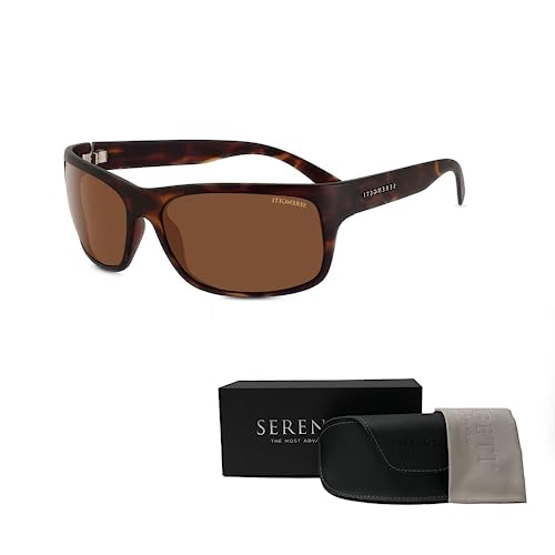 Serengeti Pistoia Round Sunglasses For Men +BUNDLE with ACCESSORY EYEWEAR KIT3