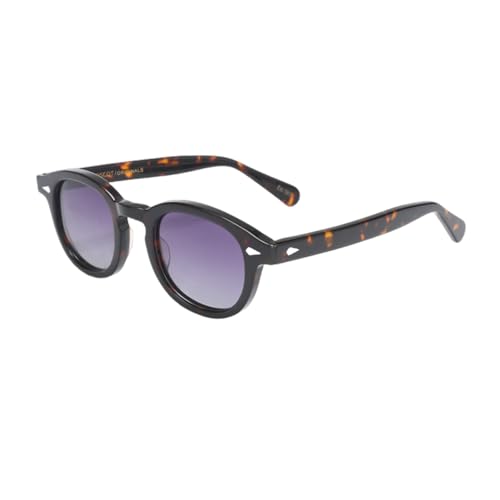 Lunettes de soleil polarisées violet tortue idéales pour la plage