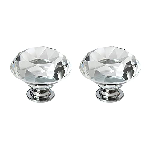 �܂� �N���X�^���K���X �n���h�� �����o������� �L���r�l�b�g�n���h�� �ƒ둕�� �_�C�������h�` 40mm/2�� �N���A