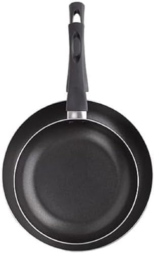RB RENBERG – Juego de 2 Sartenes – Tamaños 18+24 cm - Fabricadas en Aluminio Prensado – Total Antiadherencia –Apto para Todo Tipo de Cocinas incluyendo Inducción