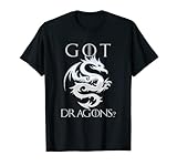 Photo Gallery dragon clothing got dragons - maglietta con scritta in inglese "got maglietta Photo Gallery dragon clothing got dragons - maglietta con scritta in inglese "got maglietta