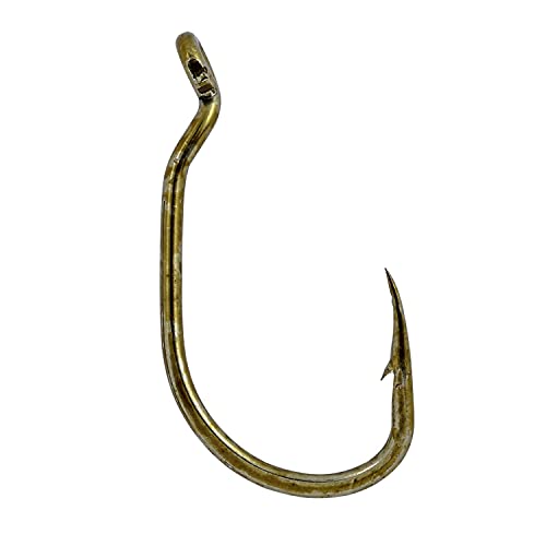 South Bend Bronze Live Bait Hooks | Super-Strong & Extra-Sharp