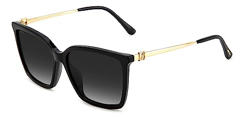 JIMMY CHOO Grey Gradient Square Ladies Sunglasses TOTTA/G/S 0807/9O 56