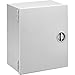 Hoffman A36N306LP Wall-Mount Control Enclosure, Steel, 36.00" x 30.00" x 6.62", Gray