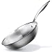 Duxtop Professional Stainless Steel Induction Ready Cookware Impact-bonded Technology (9.5 Inches Fry Pan)