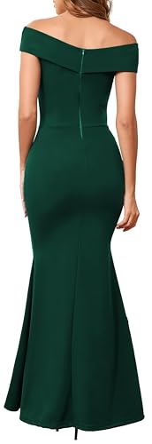 Image of Elegant Formal Long Dress for Women Sexy Green Evening Maxi Dresses Fashion Cocktail Party Dress for Wedding Guest