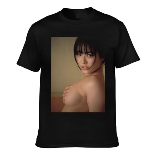 東雲うみ (119) 夏の プリントtシャツ ?ラウンドネック メンズ半袖 Tシャツ 洗える ?カップル トップス 吸汗 速乾 変形しにくい 薄くて軽い カジュアル メンズトップスのサムネイル