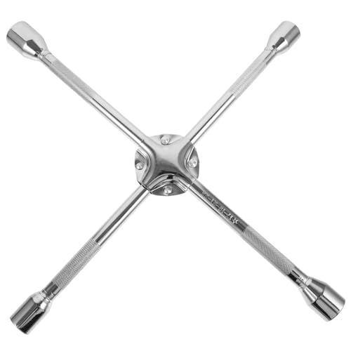 Hemobllo Clé à Douille Cruciforme Voies Outil De Démontage De Pneu Clé à Écrou De Roue Pour Voiture