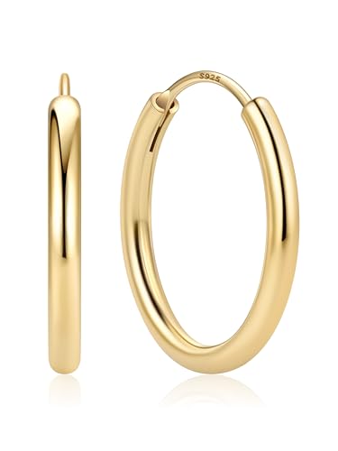 Créoles en Or petites boucles d'oreilles huggie pour le bureau